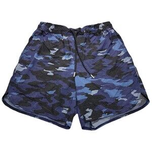 Legends Luka HD Shorts 7" Lined Size Medium Static Camo Ocean